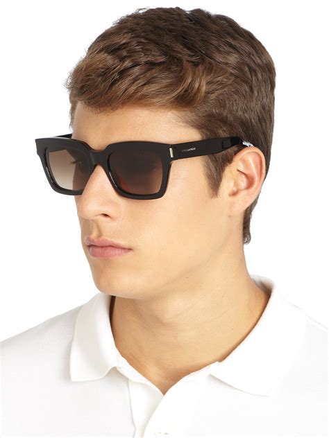 saint laurent glasses men's